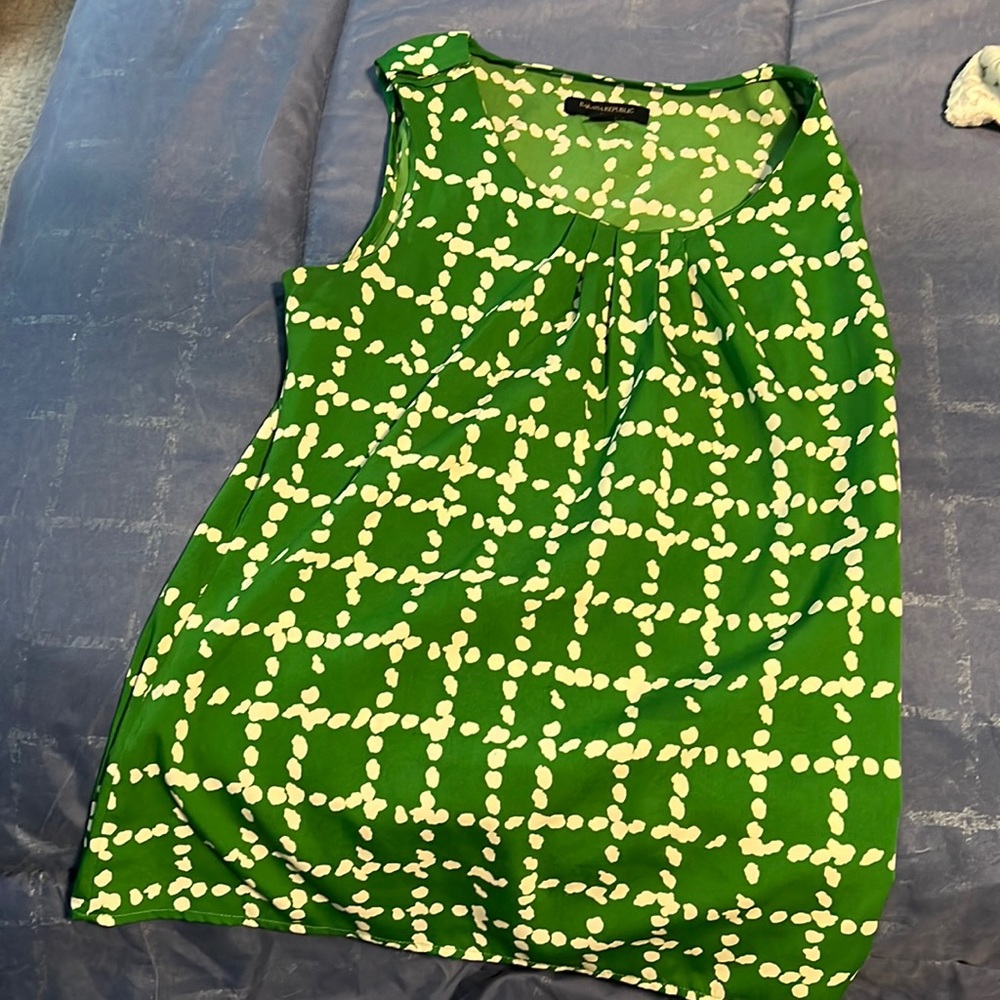 Green top banana republic